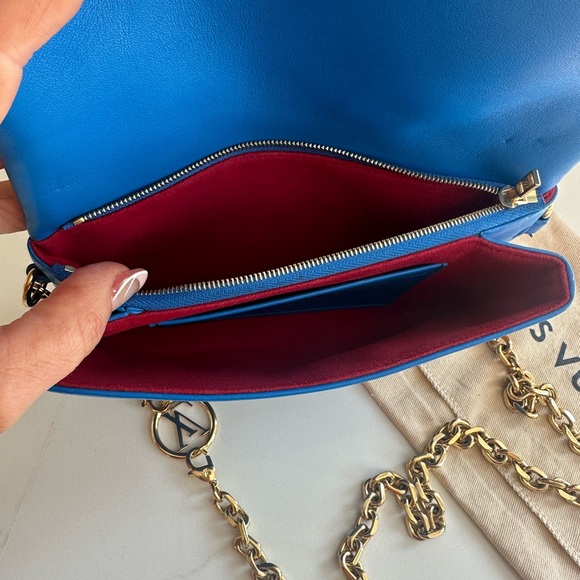 SOLD***Authentic bleu pochette coussin - Picture 11 of 16